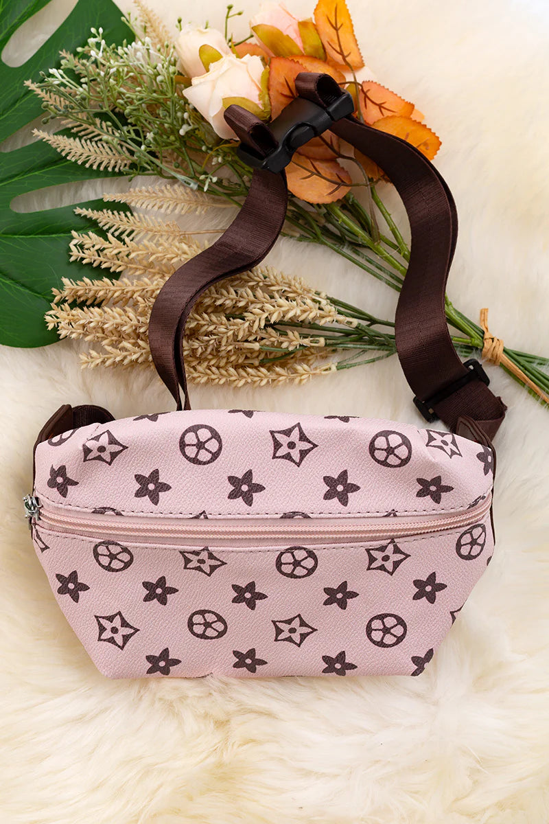 Crossbody Fannypack Purse Star Print