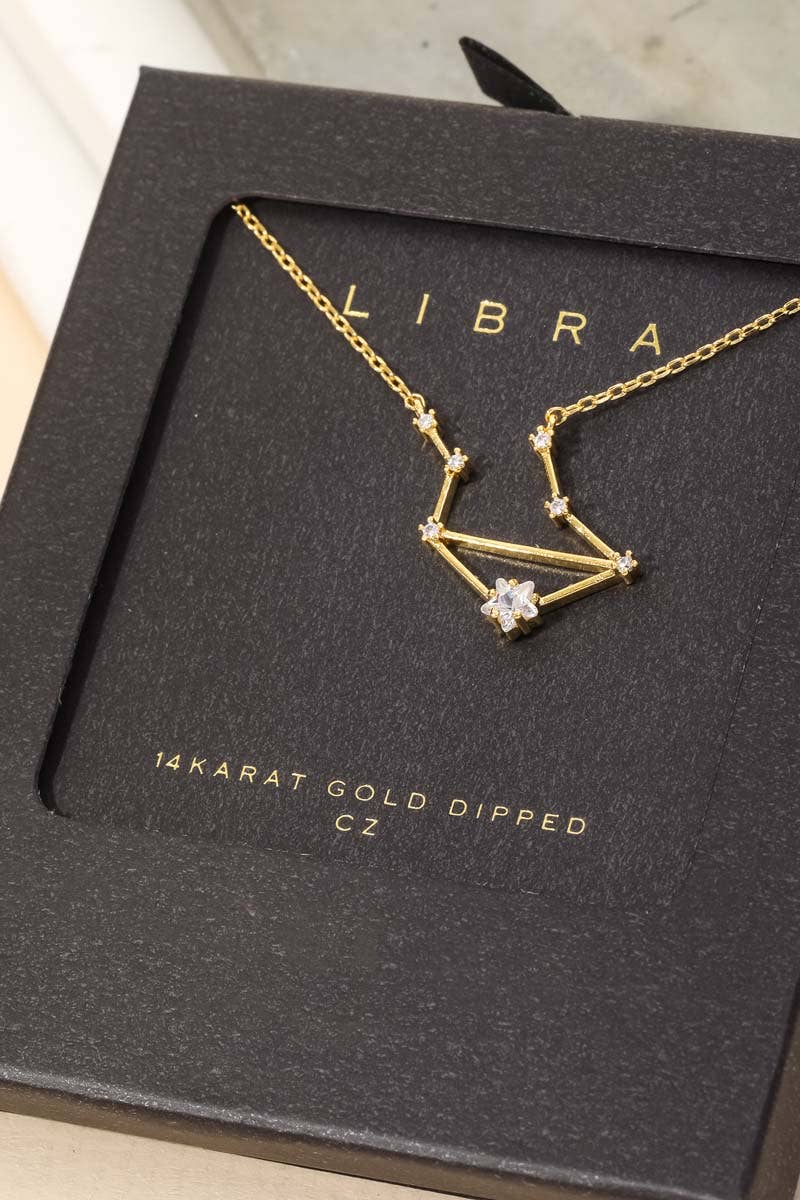 Secret Box Constellation Necklace Anarchy Street (Libra)