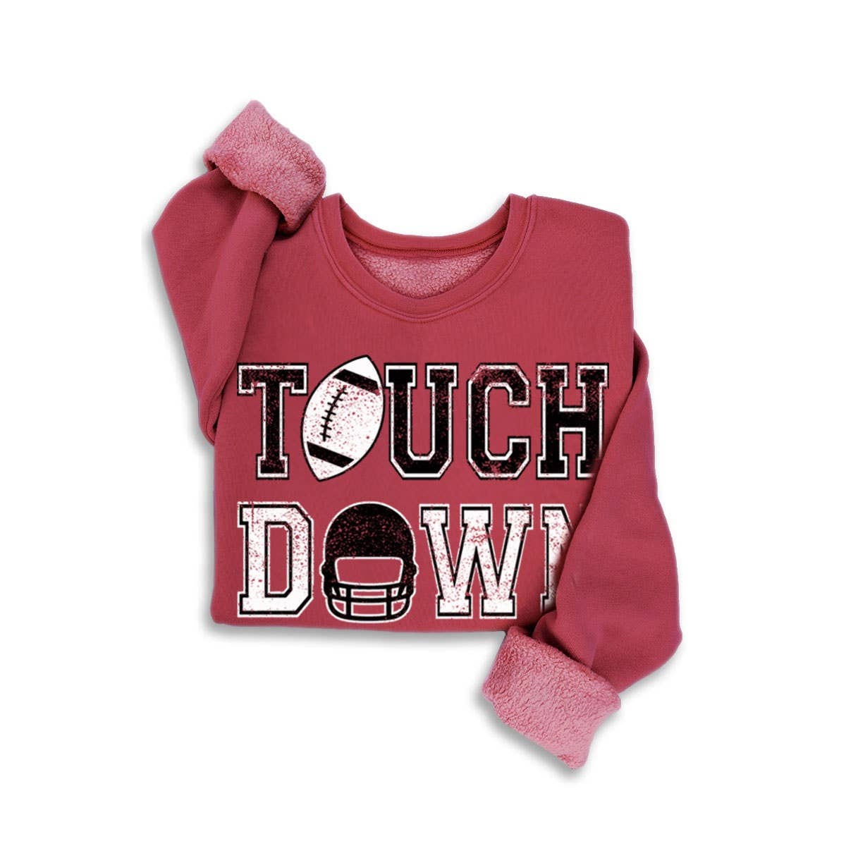 Touch Down Season Mineral Wash Sweatshirt by HRT & LUV