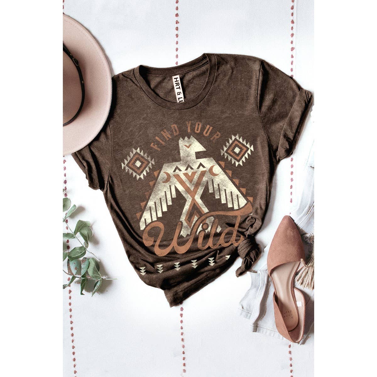 Find Your Wild Mineral Wash Graphic Tee