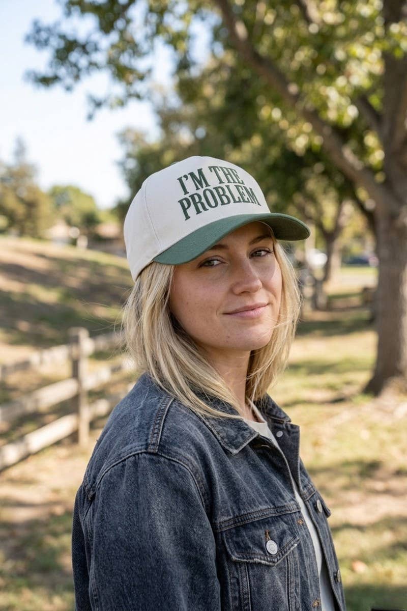 I'm The Problem Two Tone Snapback Hat