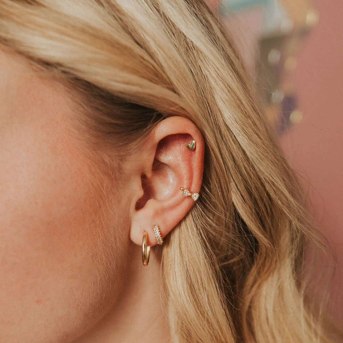 Mini Bow Ear Cuff by Mauve