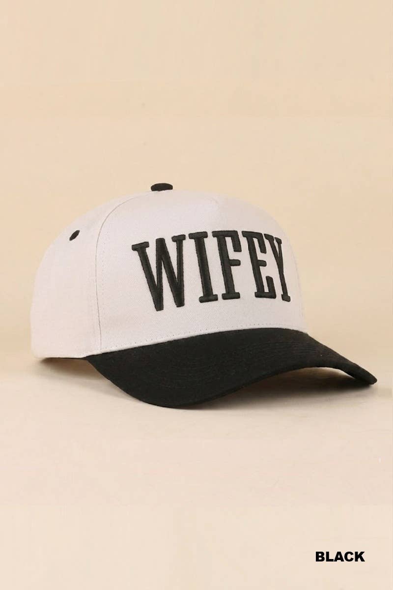 Wifey Two Tone Snapback Hat