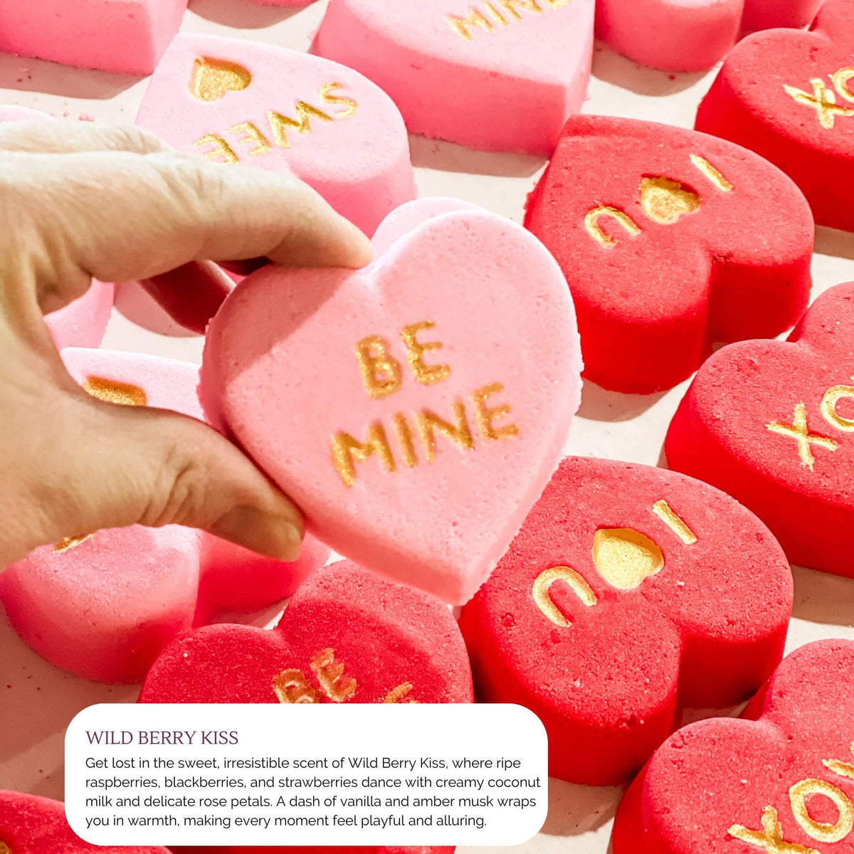 Sweetheart Temptations Bath Bombs Valentine's Day Gift
