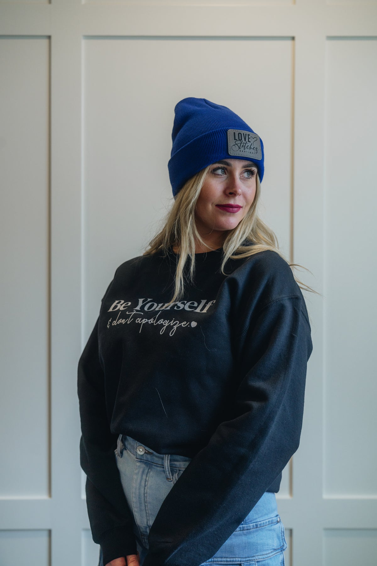 Be Yourself Crewneck WildGrey