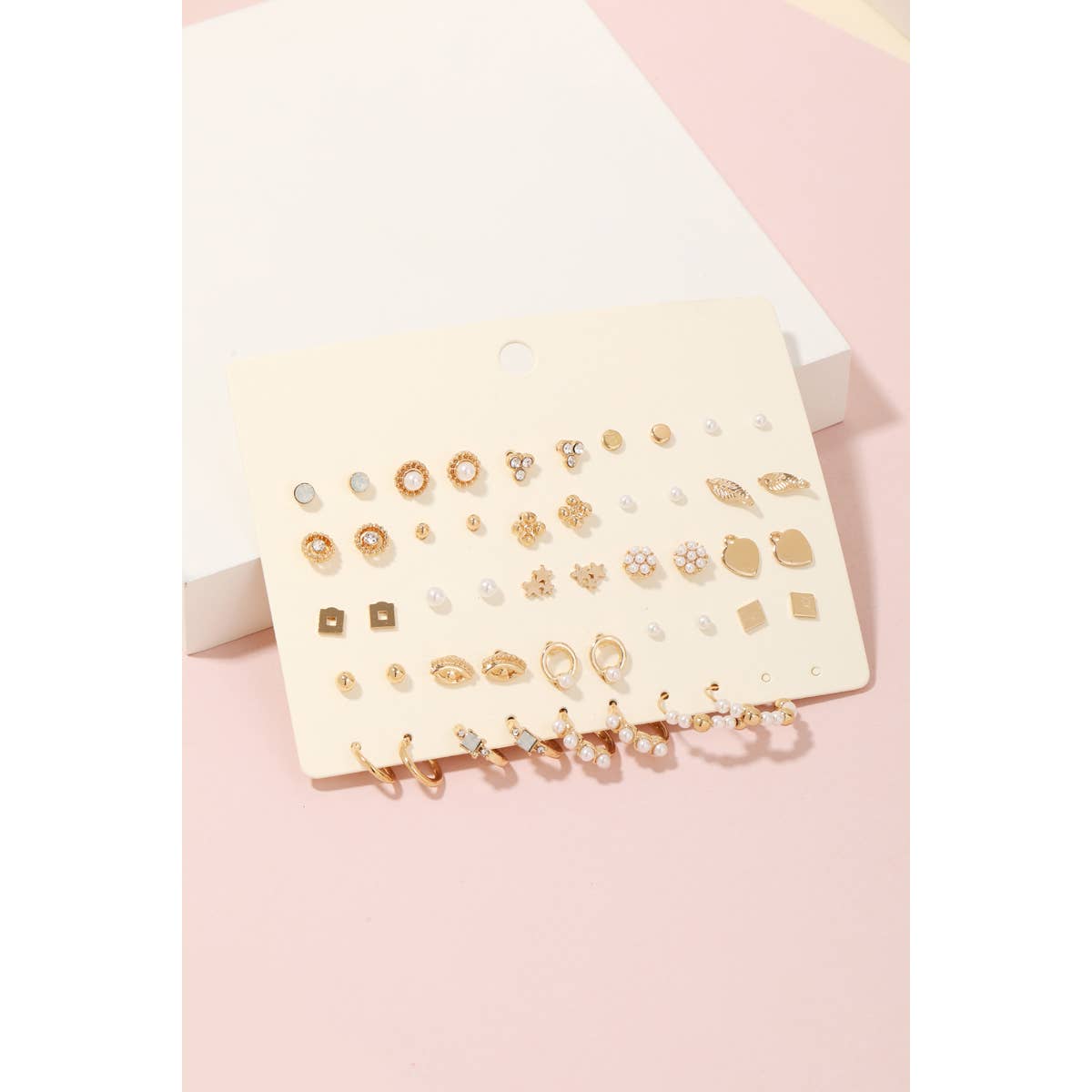 Assorted Pearly Stud Earrings Set Anarchy Street