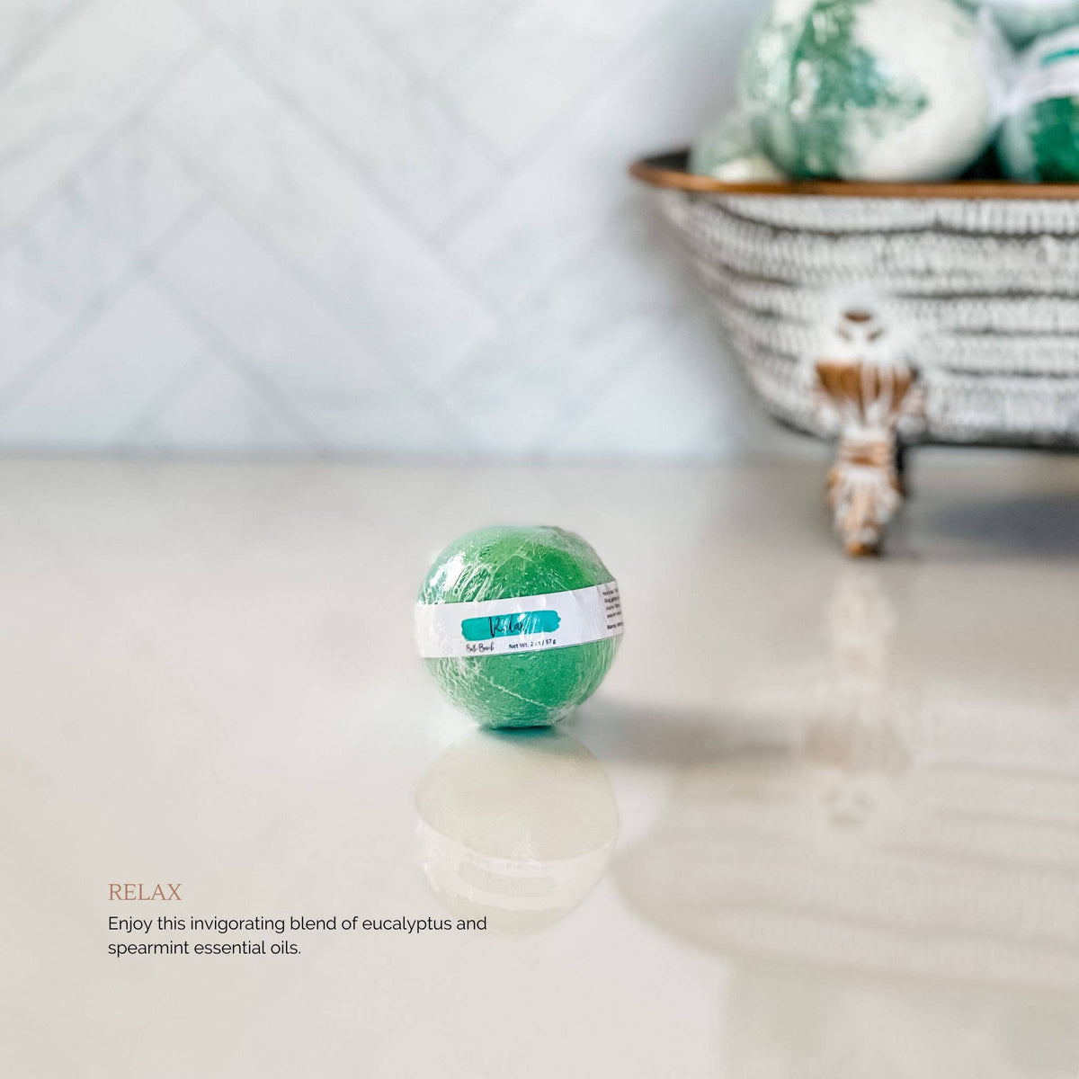 Bath Bombs Moisturizing Aromatic Bath Experience (Relax)