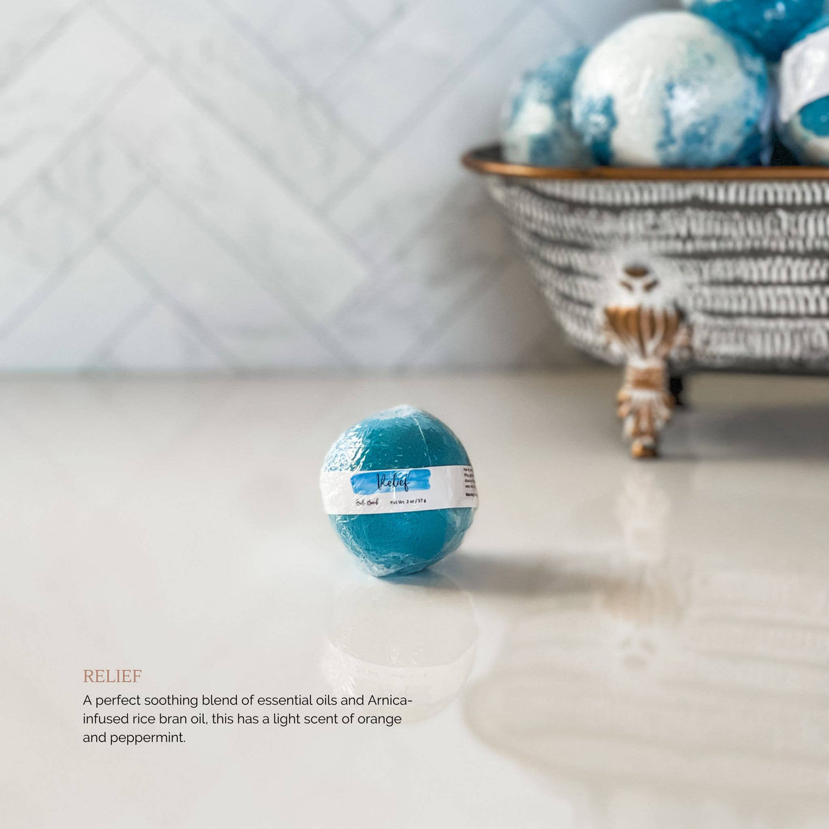 Bath Bombs Moisturizing Aromatic Bath Experience (Relief)