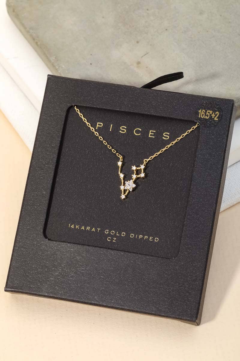 Secret Box Constellation Necklace Anarchy Street (Pisces)