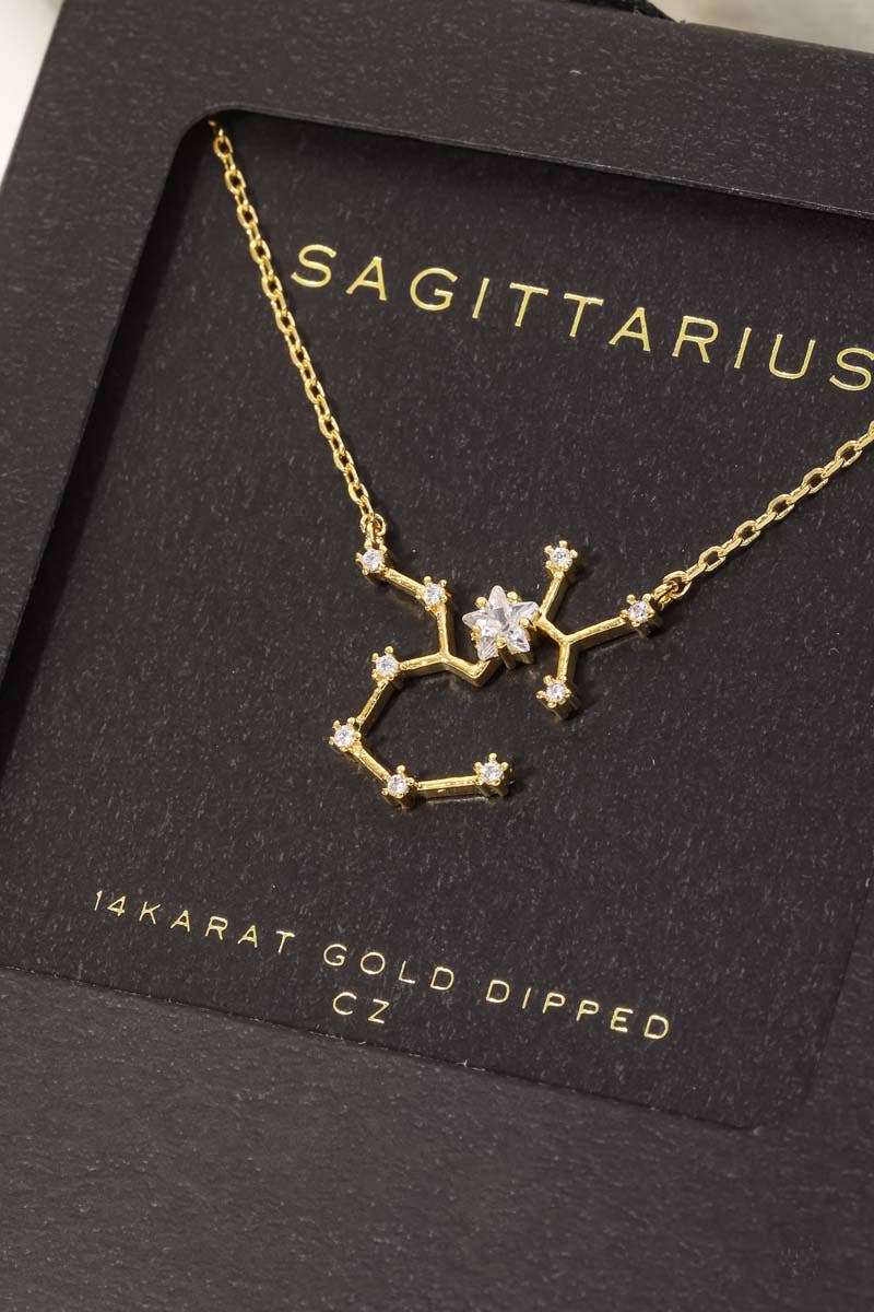 Secret Box Constellation Necklace Anarchy Street (Sagittarius)