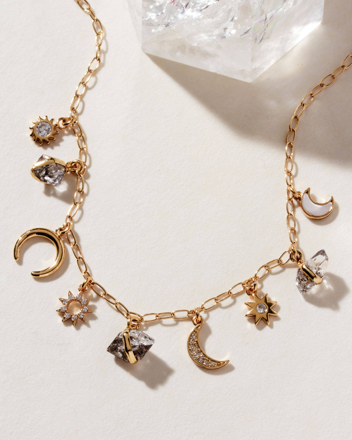 Luna Norte Nebula Fragments Charm Necklace