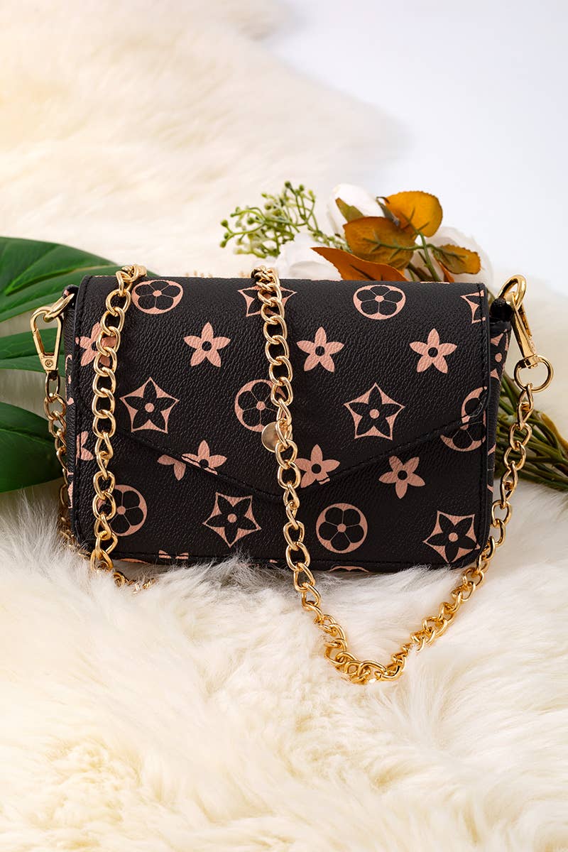 5x7 Crossbody Small Purse with Chain