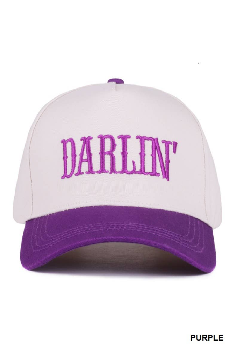 Two Tone Canvas Cotton Hat