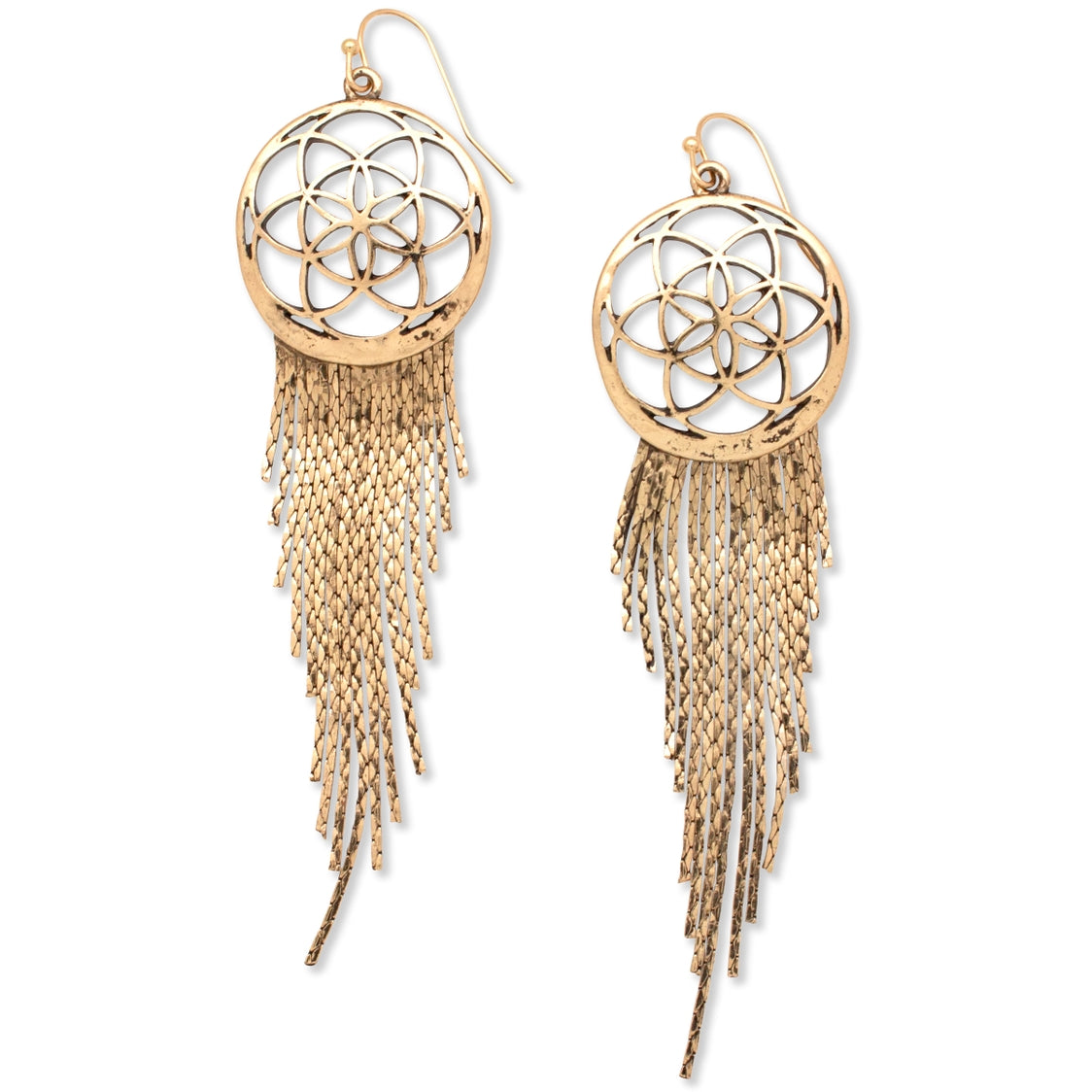 Dreamer Earring Hiouchi Jewels Rose & Bolt Grateful Dead Jewelry (Gold)
