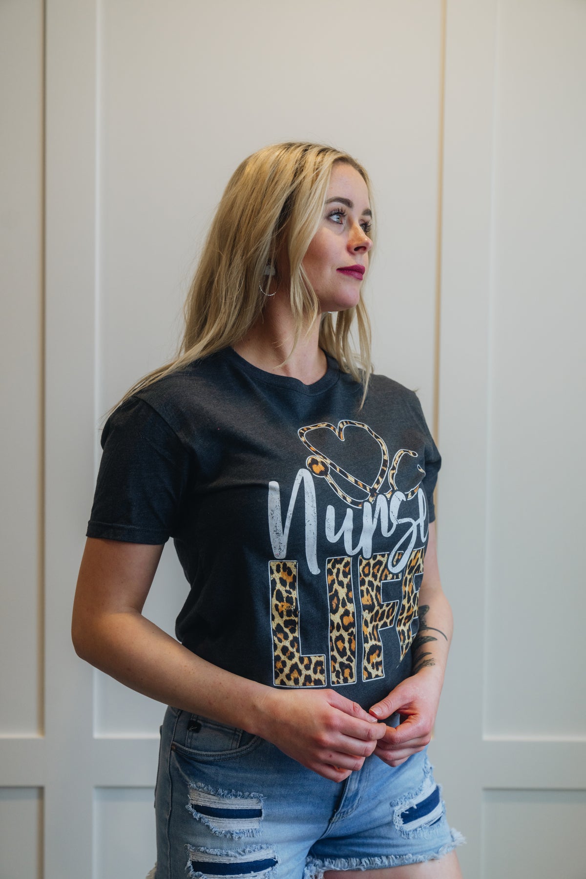 Leopard Nurse Life Shirt My Store
